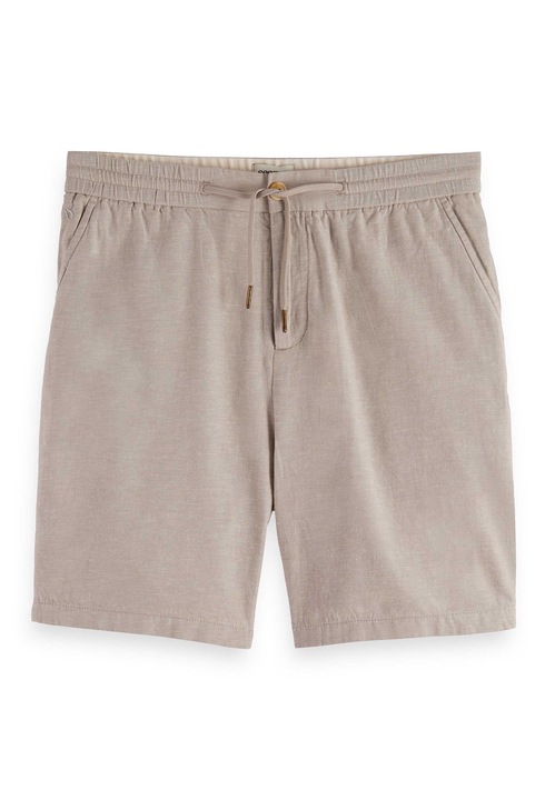 Scotch & Soda, Къс панталон с връзка, Сив