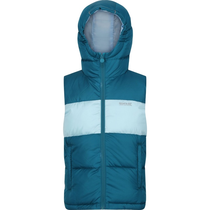 Regatta Lofthouse Kids Vest, Gulfstream/Sea Haze, Kék