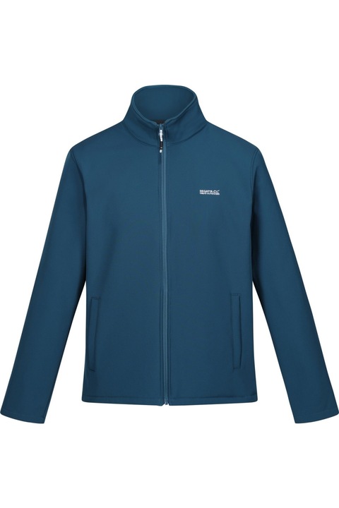 Férfi Regatta Cera V Soft Shell dzseki, marokkói kék/lime lime, Kékeszöld