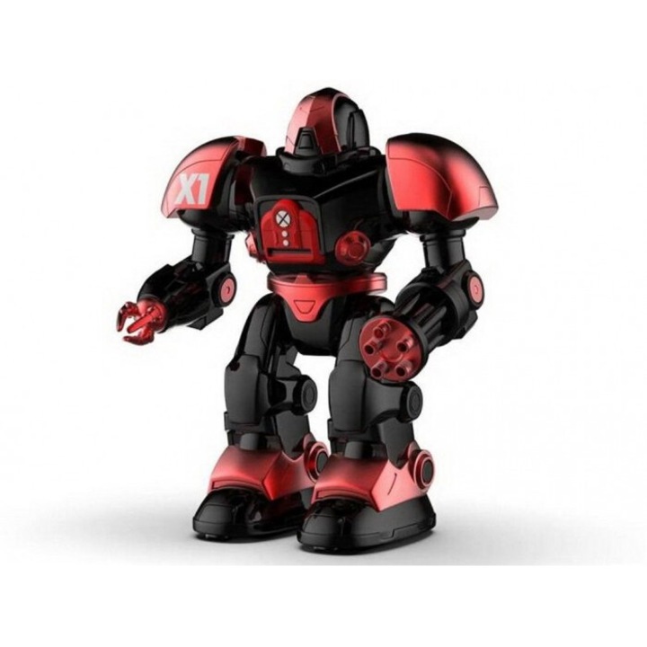 Madej robot fényekkel, 340x270mm, piros/fekete