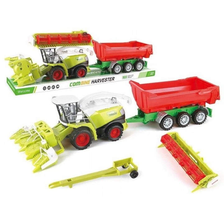 Mezőgazdasági kombájn, ADAR, PVC, 57x22x12,5cm, 3 év+