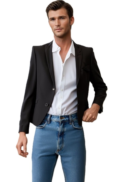 Мъжко сако Angelo Litrico Theatro, Черен, L