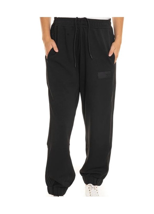 Férfi nadrág, Emporio Armani, poliészter/modális, fekete