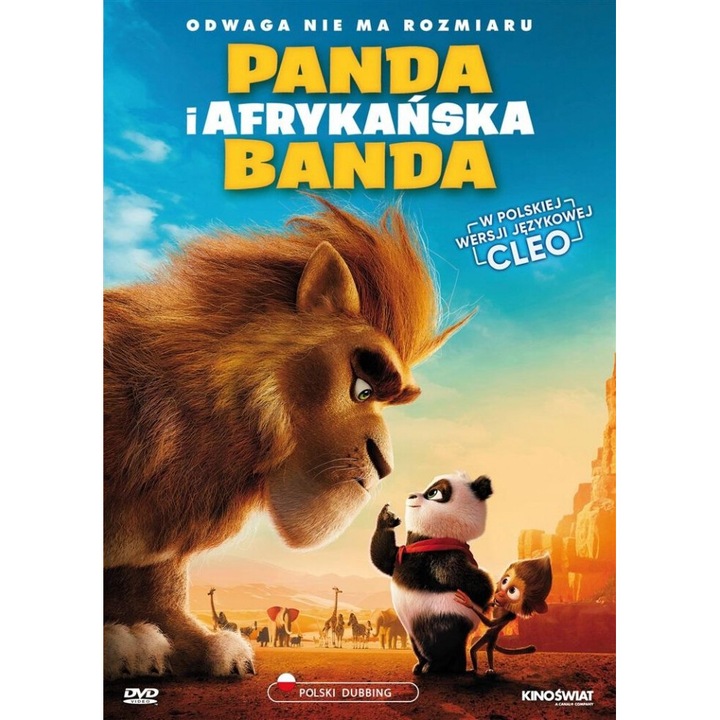 Panda afrykanska banda Kino Świat, DVD, KINO SWIAT, animatie, comedie, 2024, 86 min