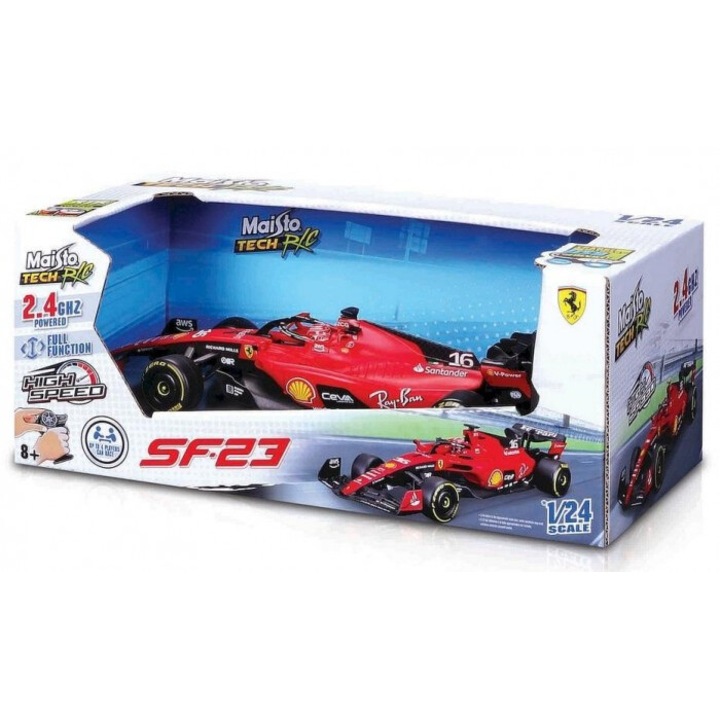 Masinuta Ferrari SF-23, Maisto, cu telecomanda, 8+ ani