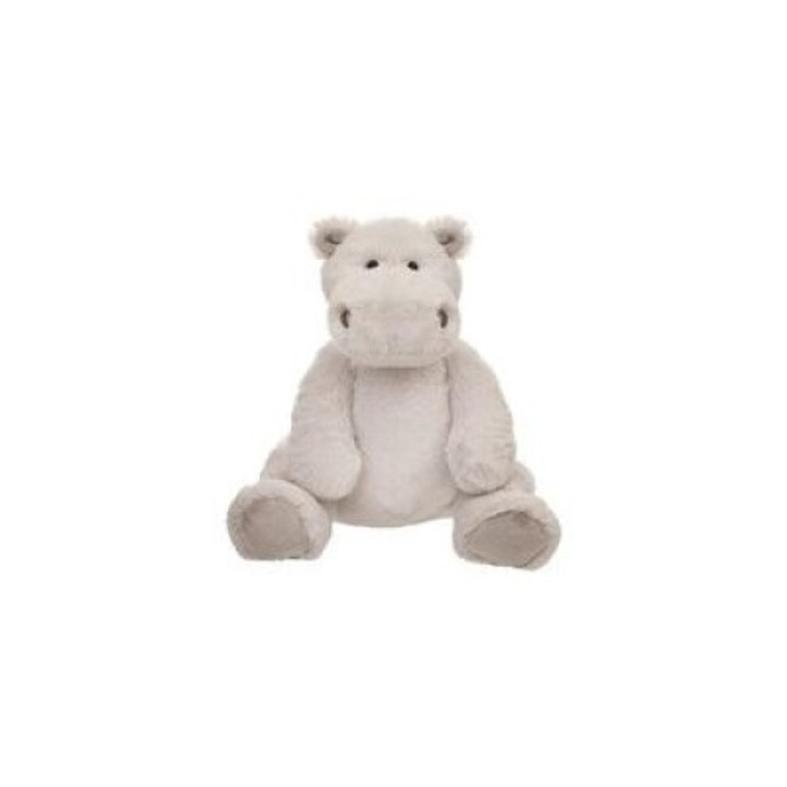 Плюшена играчка, Beppe, Hippo, 28 см, сива