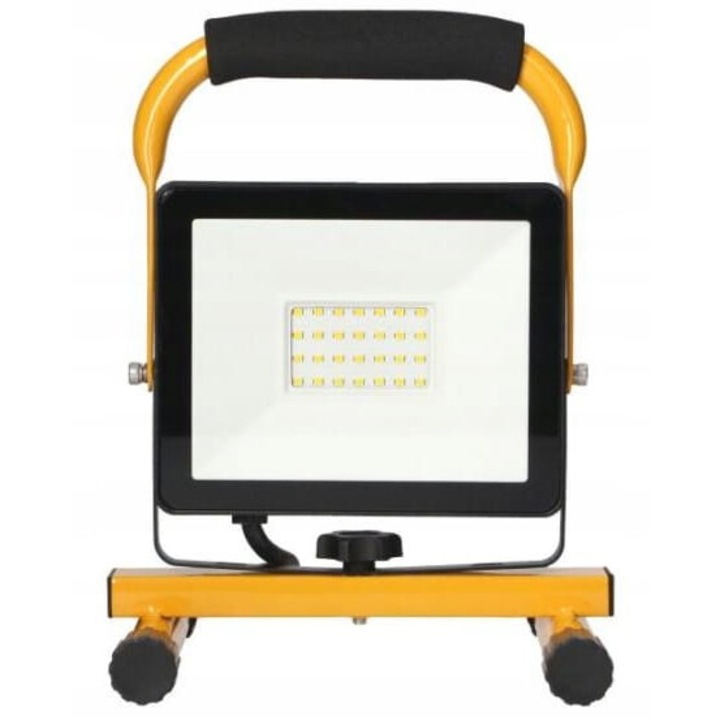 Proiector de lucru ORNO, 30W, LED, 2400 lm, IP65, negru/galben