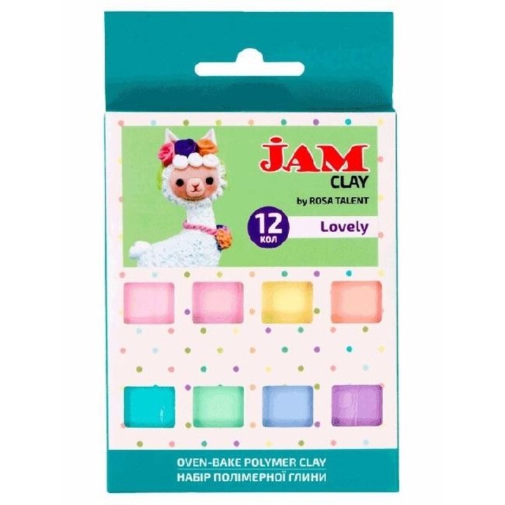 Argila polimerica, Rosa, 12x20g