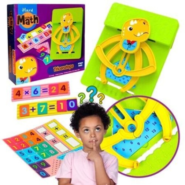 Covoras educational pentru invatarea matematicii, Maksik, multicolor