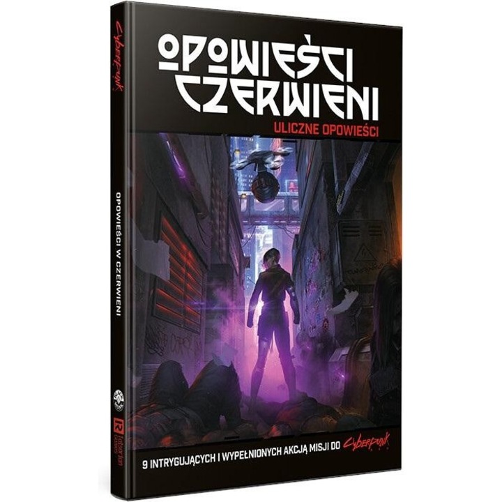 Cyberpunk RED: Opowiesci Czerwieni, Black Monk, 2024, 192 pagini, hardcover, 304x221mm