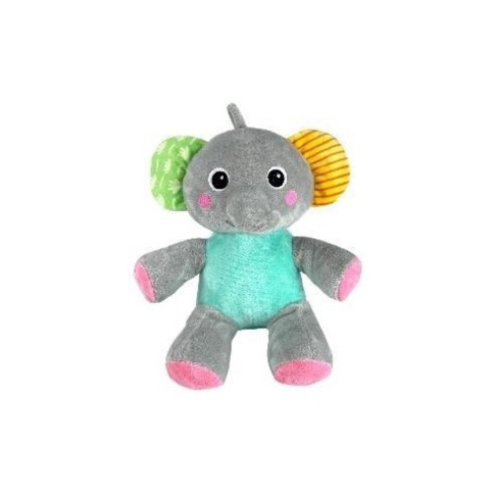 Jucarie de plus Artyk, elefant, 25 cm, multicolor
