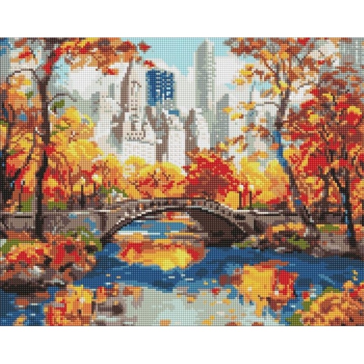 Set mozaic diamante, Ideyka, 40x50cm, 5D, multicolor