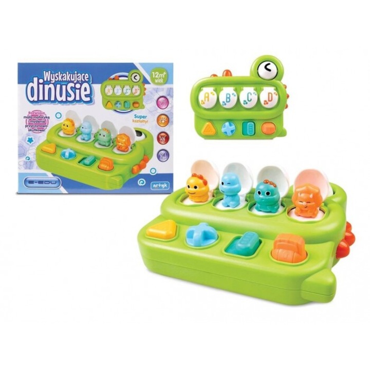 Oktatójáték, Artyk, 20x17x6cm, 12m+