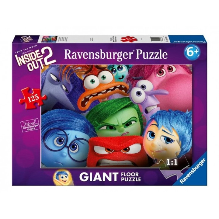 Puzzle 125 elemente, Ravensburger, 272x376mm, pentru copii 6+