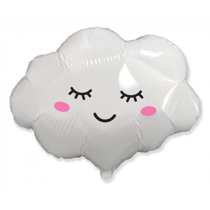 Балон фолиев Облак, Годан, 57x70см, бял, 1 бр