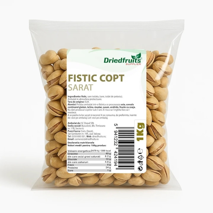 Fistic copt si sarat - 1 kg