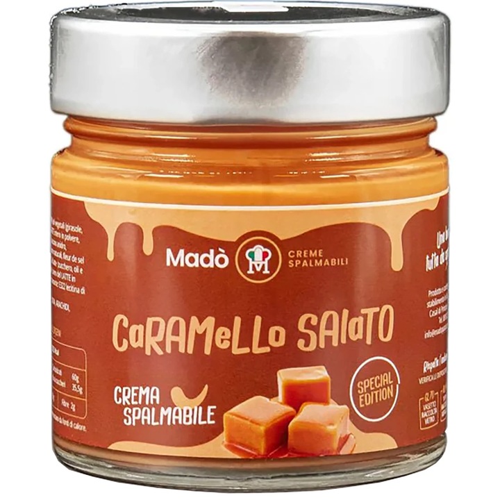 Sós karamell kenhető, Madò, 200 g