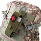 Geanta Medicala Militara de Urgenta, SINBINTA, Rezistent la apa si umiditate, Cu garou si forfecare, Pentru personal tactic, militar, de politie, de pompieri, de aplicare a legii si de salvare, Nylon/ Poliester, 15*4cm, Verde