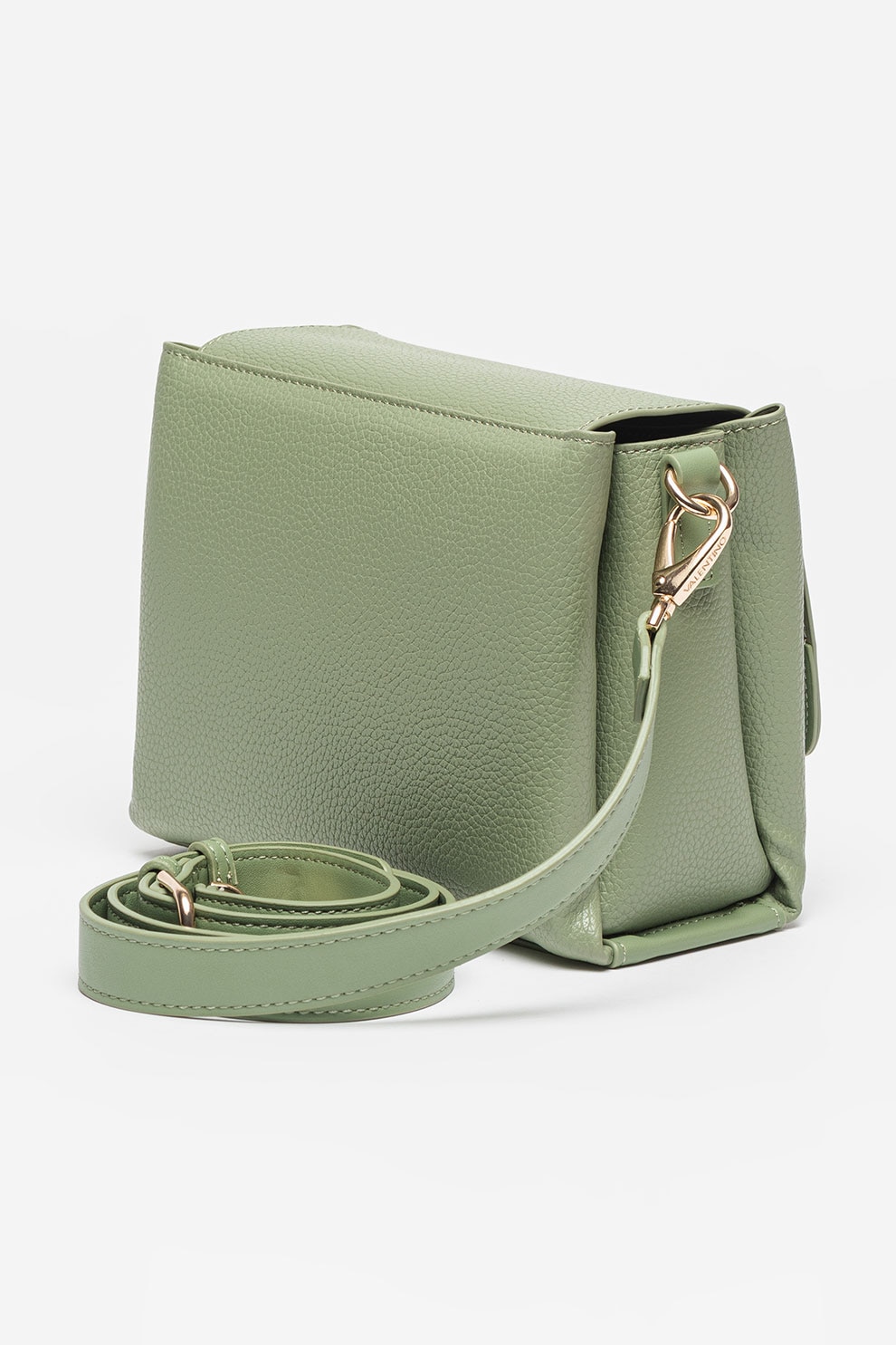 Valentino Bags, Geanta crossbody din piele ecologica cu aplicatie