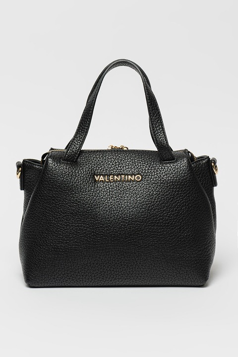 Valentino Bags, Blossom műbőr kézitáska, Fekete