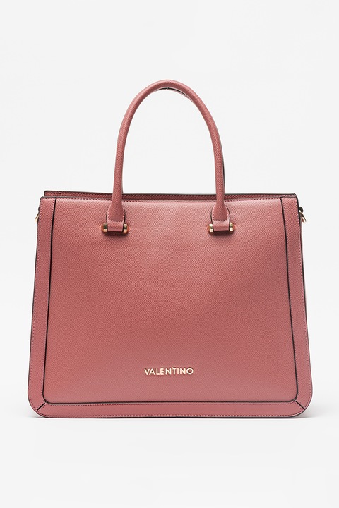 Valentino Bags, Geanta shopper de piele ecologica Ivy, Roz prafuit