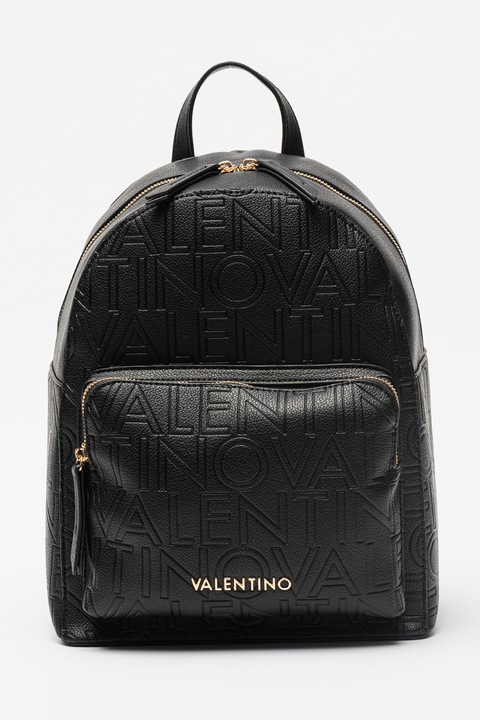 Valentino Bags, Rucsac de piele ecologica Pansy, Negru