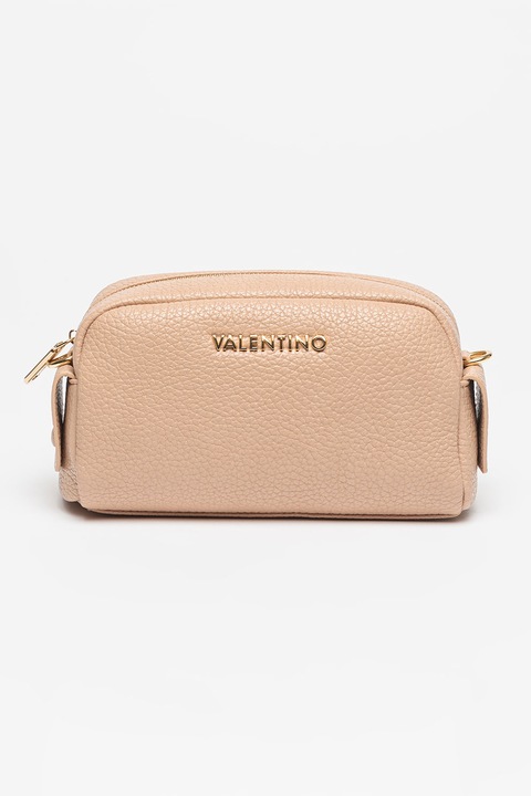Valentino Bags, Blossom keresztpántos műbőr táska, Púderrózsaszín