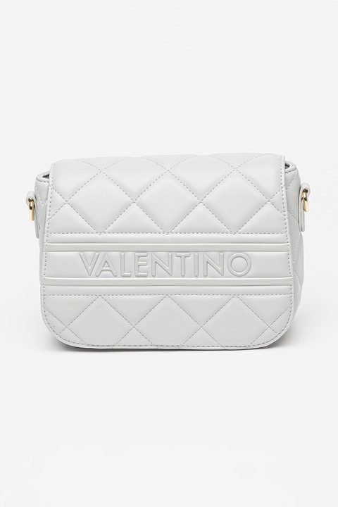 Valentino Bags, Чанта през рамо Ada от еко кожа, Светло сив