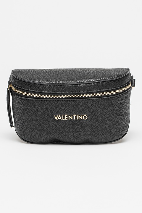 Valentino Bags, Miramar műbőr válltáska levehető pánttal, Fekete