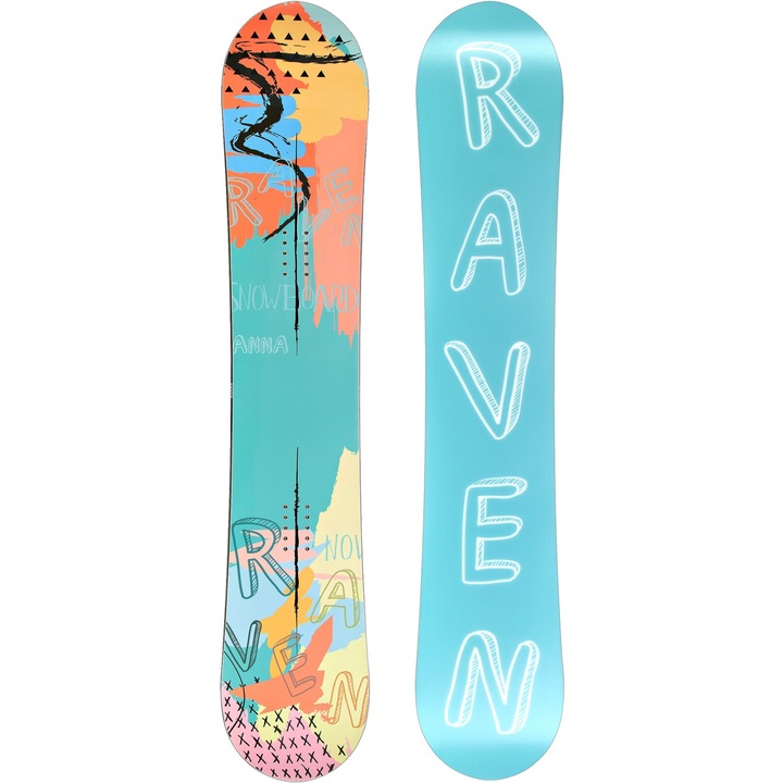 Placa Snowboard Raven Anna, Albastru, Marimea 150 cm