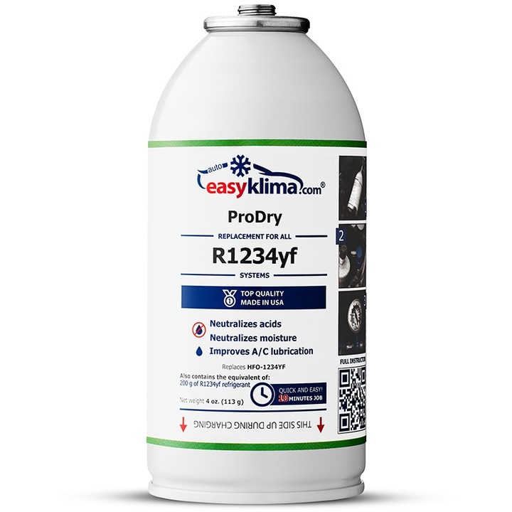 Dezumidificator pentru aer conditionat EasyKlima ProDry r1234yf pentru aer conditionat auto, dezumidificator aer conditionat, pentru masini 2017 pana in prezent