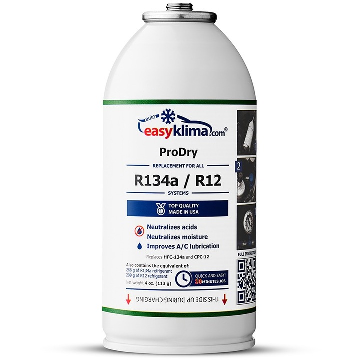 Dezumidificator de aer conditionat pentru vehicule EasyKlima ProDry R134a, dezumidificator aer conditionat pentru masini din 1995 - 2016