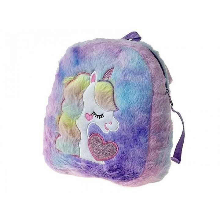 Geanta de plus cu unicorn