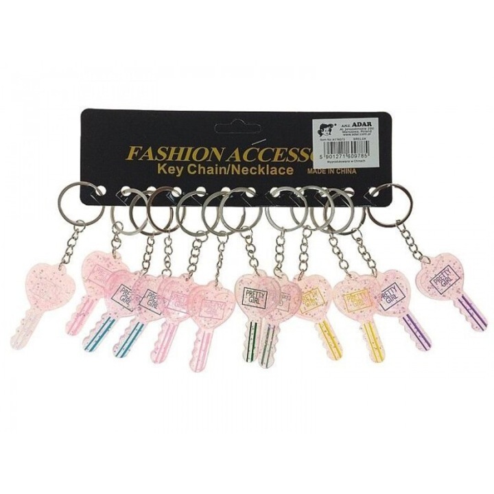 Brelocuri set 12 bucati, ADAR, blister