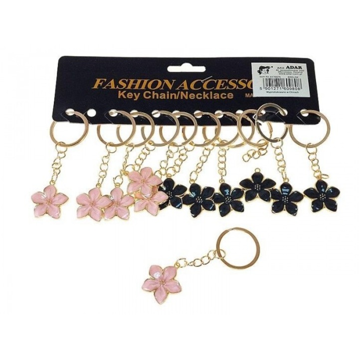 Brelocuri Kwiat, ADAR, set 12 bucati, blister