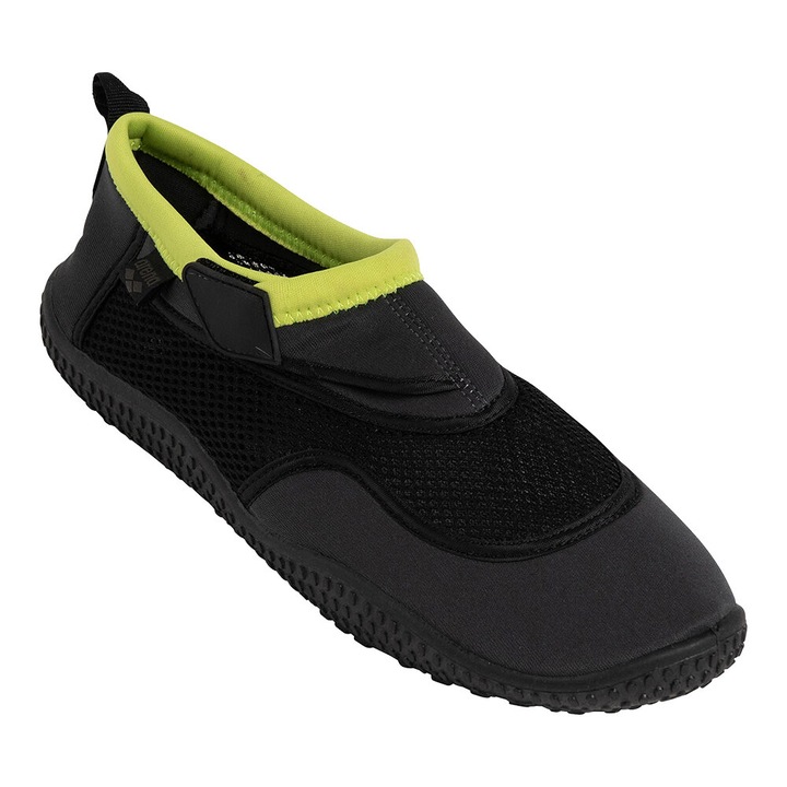 Аква обувки Arena Water Shoes, Тъмно сив/Лайм, Размер 43