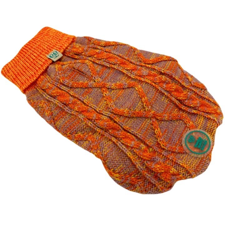 Pulover pentru caini Freedog Jersey Mille Naranja, multicolor, 45 cm