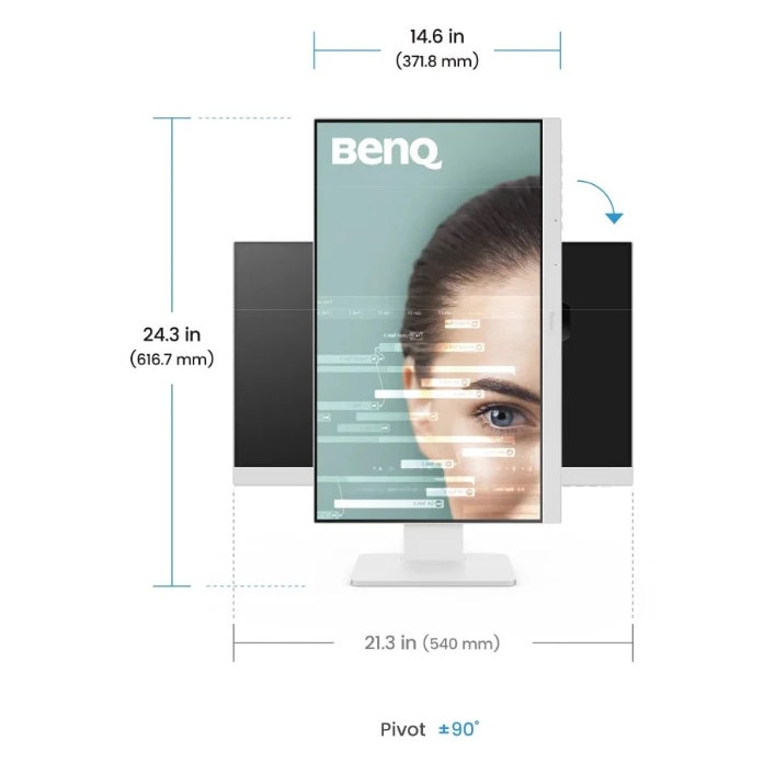 Monitor BenQ GW2486TC, 23.8