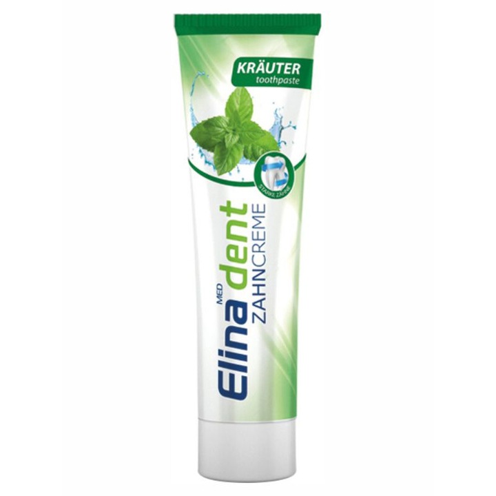 Elina Med билкова паста за зъби без флуорид 100 мл