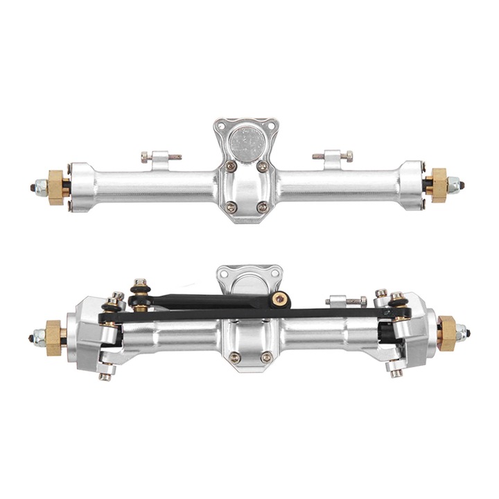 RC ос от алуминиева сплав, Enforose, здрав преден-заден монтаж за RC кола Axial SCX24 AXI90081 AXI00001 AXI00002 1/24