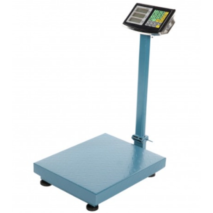 LIDER MX412 elektronikus mérleg 350 kg-os, dupla összecsukható karral és platformmal, 40 x 50 cm