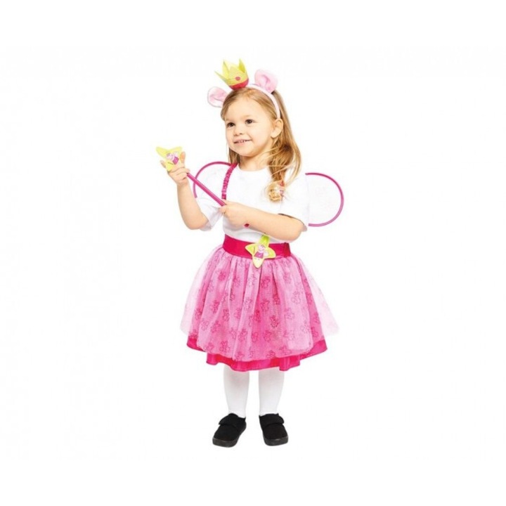 Costum Peppa Fair Princess Set, 3-4 ani, 100% poliester, 1 piesa, blister