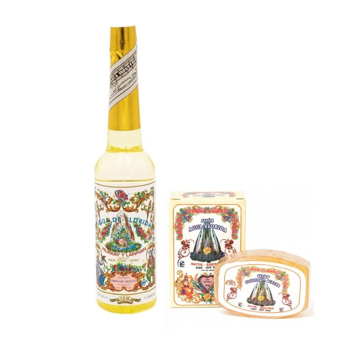 Set curatare energetica cu Agua de Florida Murray& Lanman Peru 270 ml si sapun ezoteric 95g