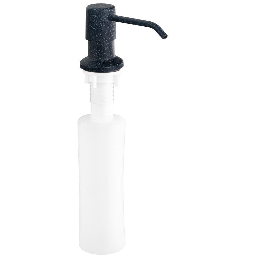 Dispenser sapun lichid incastrabil finisaj granit negru Kuchinox