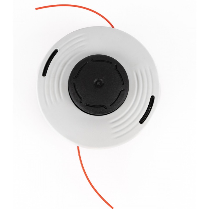 Cap tambur motocoasa M12 x 1.5mm alb/negru MX768 plastic