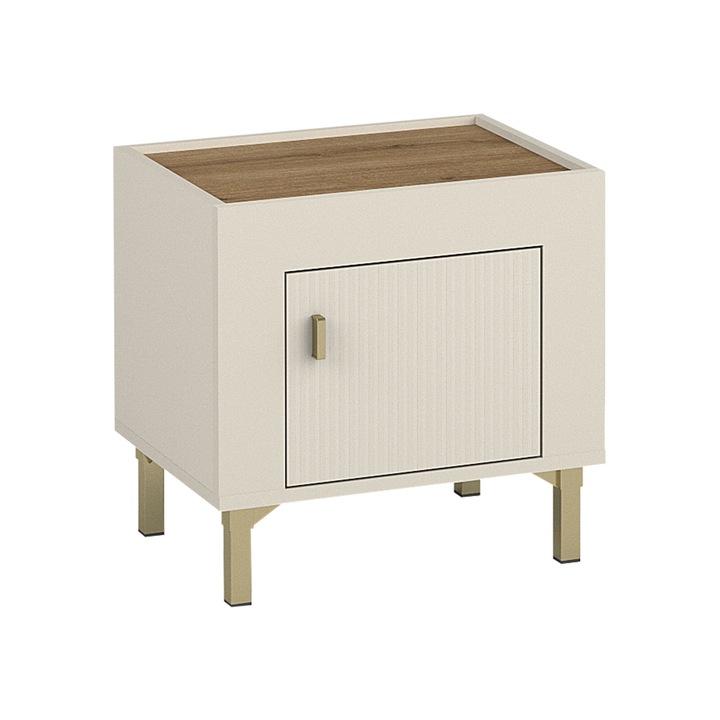 Noptiera Nivorta NV11, MIRJAN24, bej, 36x48x45 cm