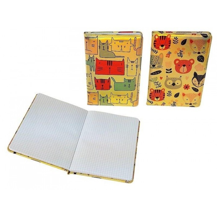 Caiet Zwierzaki MIX, Adar, multicolor, 3+ ani