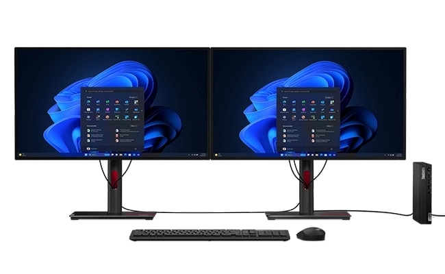 Sistem Desktop PC Lenovo ThinkCentre M70q Gen 5 cu procesor Intel