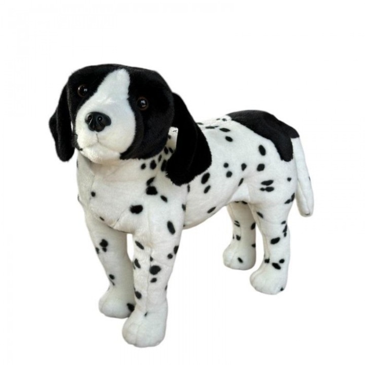 Jucarie de plus, Dubi, caine englez pointer, 45cm, interactiv