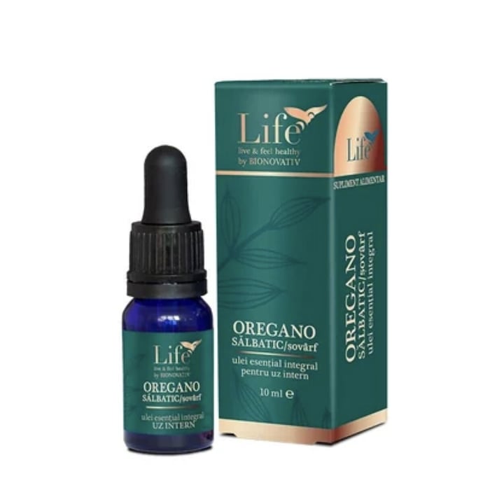 Ulei esential integral pentru uz intern Oregano salbatic Sovarf 5 ml